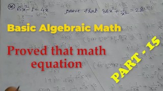 Basic Algebra Math Slove by Bikash Edu Care Episode 15