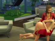 Preview 2 of Trans with Pregnant Sims 4 Outtakes / bloopers