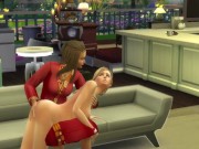 Preview 3 of Trans with Pregnant Sims 4 Outtakes / bloopers