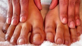 Clear toe and finger nails FETISH