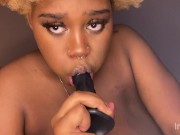 Preview 4 of Ebony teen masturbating