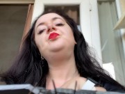 Preview 6 of Naughty Mitress Lara smokes and vapes and touches herself