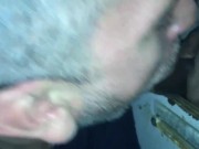 Preview 5 of Sucking dick in video booth