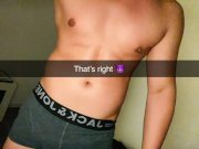 Preview 2 of Boyfriend wants to cheat on girlfriend with 18 year old slut after vacation on Snapchat Cuckold