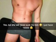 Preview 3 of Boyfriend wants to cheat on girlfriend with 18 year old slut after vacation on Snapchat Cuckold