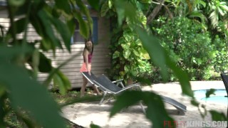 FilthyTaboo - Full Scene - CAUGHT MASTURBATING , I Fucked My Asian Stepdaughter Hard In My Shed