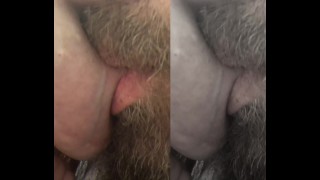 Imagine this is your cum flowing out of my horny pussy. Wet pussy orgasm contractions.