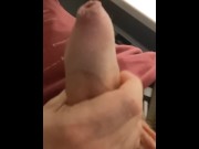 Preview 4 of Getting horny, stroking cock, need to cum all over you