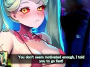 Preview 1 of [Hentai JOI] Cyberpunk GangBang Part II : Rebecca [Multiple Endings, POT]
