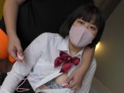 Preview 2 of 2 consecutive vaginal cum shots for a cute girl with G cup big breasts❤️Creampie❤️Japanesegirl❤️Pov❤