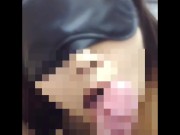 Preview 2 of 21 year old Japanese girlfriend gets a facial in the middle of the day