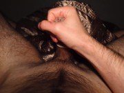 Preview 5 of Night Masturbation by Noel Dero. Decided to masturbate for the night and cum in a condom.