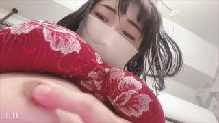 Masturbation using an electric massager for the first time.「cuming//」