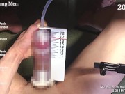 Preview 5 of 【100日後にチンコ大きくなる僕 Day5】I will have a bigger cock in 100 days. Penis pump training. 【SEASON 1】
