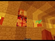 Preview 2 of My lewd fantasies fullfiled by deepthroating a Genie, Allie | Minecraft - Jenny Sex Mod Gameplay