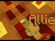 Preview 5 of My lewd fantasies fullfiled by deepthroating a Genie, Allie | Minecraft - Jenny Sex Mod Gameplay