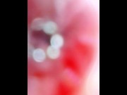 Preview 2 of Sliding an endoscope down my urethra 4K