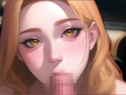 Preview 1 of My AI illustration can perfect naturally blowjob animation loop!
