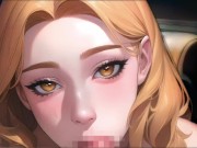 Preview 2 of My AI illustration can perfect naturally blowjob animation loop!