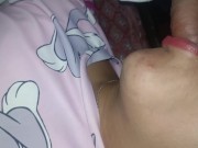 Preview 2 of A HOT BLOWJOB GIVEN BY GIRLFRIEND !!