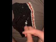 Preview 4 of Cum in my room mate underwear