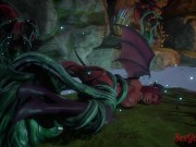 Preview 4 of Succubus girl gets fucked by monster cock | Fucked by the monster