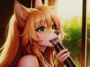 Preview 2 of furry girls having fun at home (picture compilation 2)