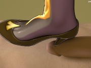 Preview 4 of 3D Footjob Shoejob Animation Genshin