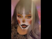 Preview 2 of (SEXTPANTHER: Flamefairy )  I LOVE BEING A MESSY LITTLE CLOWN SLUT 🥵💋😈🙈