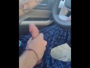 Preview 3 of Wife records me jerking off while driving