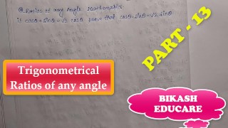 Compound Angles Math Slove By Bikash Educare Episode 15