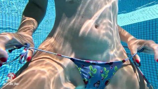 XXXShades - Canela Skin Huge Ass Latina Colombiana Banged By Horny Pool Boy