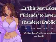 Preview 5 of Yandere "Friend" Rides You on the Train | ASMR Roleplay | Femdom