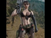 Preview 5 of Metal Gear Solid 5 - Quiet BBC Anal Fuck