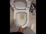 Preview 6 of DUDE PISSING IN TOILET