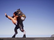Preview 2 of Furry Centaur vs Horny girl | Furry monsters fuck | 3D Porn Wild Life