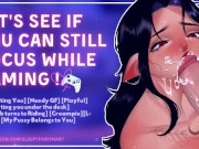 Preview 5 of Needy GF Distracts You While You're Gaming | ASMR