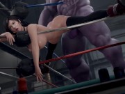 Preview 1 of [4k] Tifa Lockhart Steps Into The Ring With Thanos