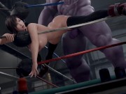 Preview 2 of [4k] Tifa Lockhart Steps Into The Ring With Thanos