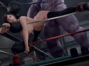 Preview 3 of [4k] Tifa Lockhart Steps Into The Ring With Thanos