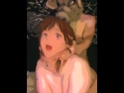 Preview 6 of Real Life Anime 😈 Monster Fucks Petite Teen on Snapchat