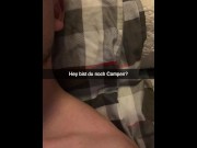 Preview 1 of Turkish Teen cheats on me during Camping Snapchat German