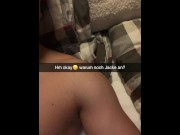 Preview 2 of Turkish Teen cheats on me during Camping Snapchat German
