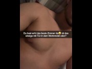 Preview 3 of Turkish Teen cheats on me during Camping Snapchat German