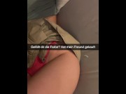 Preview 6 of Turkish Teen cheats on me during Camping Snapchat German