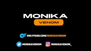 Yoga girl likes to suck dick and fuck - Monika Venom