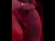 Preview 4 of BDSM | URETHRA TORTURE #3 (sounding my huge cock) BONDAGE DOMINATION
