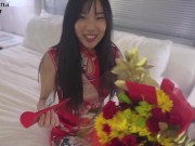 Preview 4 of Hot Korean ABG Elle Lee Gets Her Lunar New Year Present from Her Chinese Fan