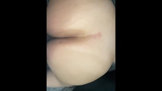 Latina big booty waving on dick