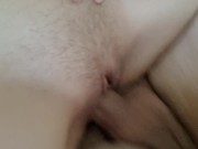 Preview 4 of Cumming on my tinder date, petite teen pussy barely legal boobies